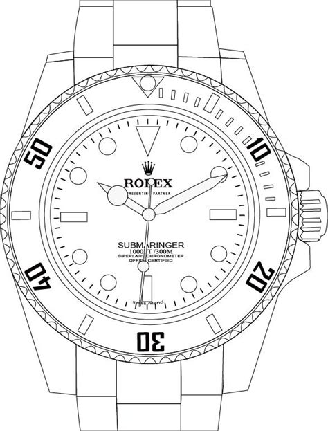 drawing rolex|rolex watch clip art.